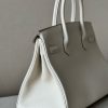 Birkin 30 Togo Craie(10) Palladium Hardware - Image 10