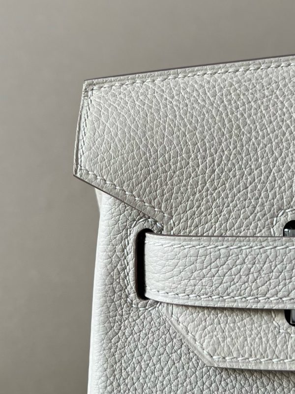 Birkin 30 Togo Craie(10) Palladium Hardware - Image 8