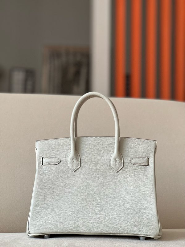 Birkin 30 Togo Gris Perle(80) Palladium Hardware - Image 2