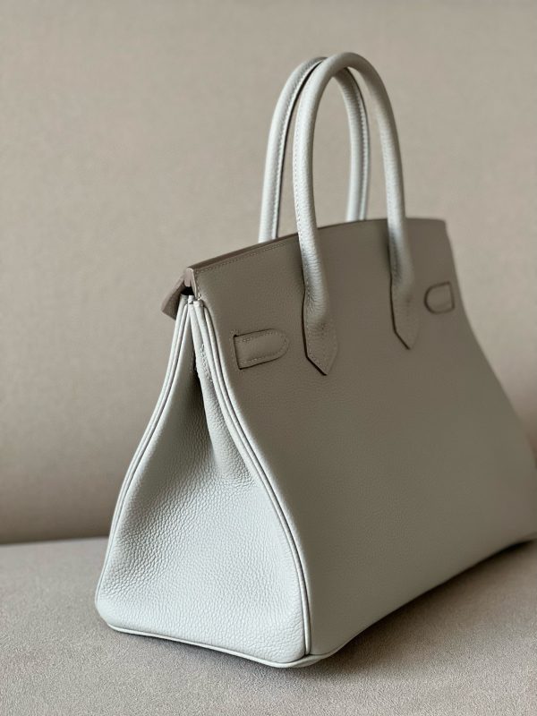 Birkin 30 Togo Gris Perle(80) Palladium Hardware - Image 10
