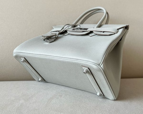 Birkin 30 Togo Gris Perle(80) Palladium Hardware - Image 9