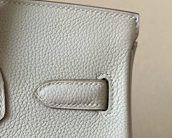 Birkin 30 Togo Gris Perle(80) Palladium Hardware - Image 7