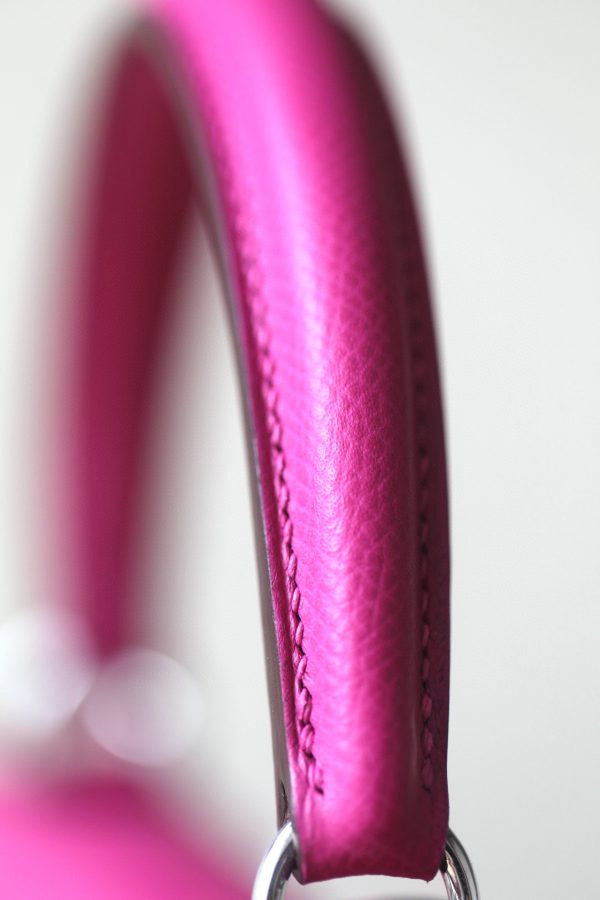 Kelly 25 Epsom Rose Pourpre (L3) Palladium Hardware - Image 7