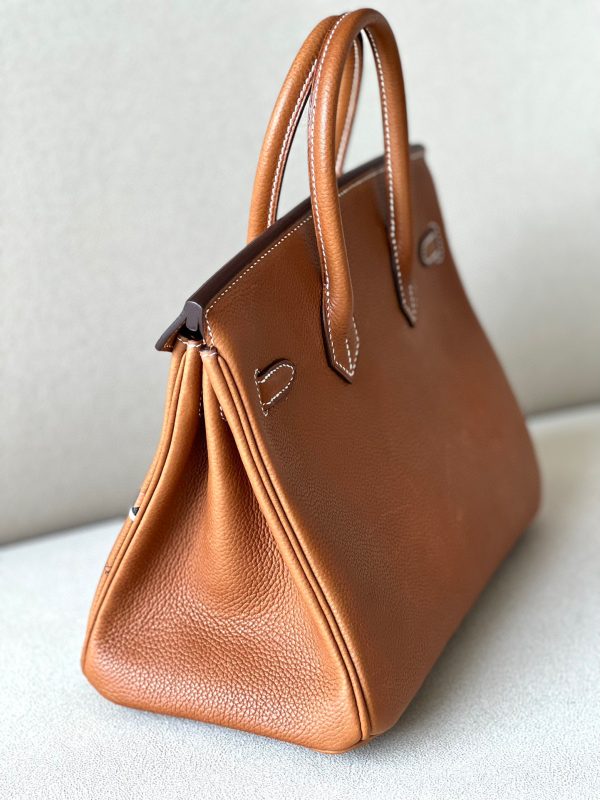 Birkin 25 Barenia Faubourg Gold(37) Gold Hardware - Image 2