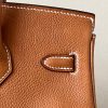 Birkin 25 Barenia Faubourg Gold(37) Palladium Hardware - Image 5