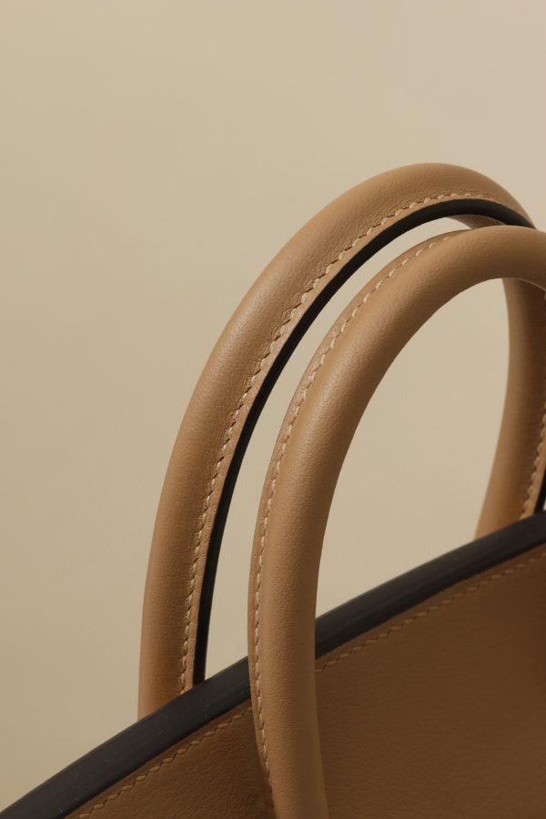 Birkin 25 Swift Chai(0M) Palladium Hardware - Image 4