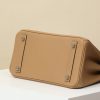 Birkin 25 Swift Chai(0M) Palladium Hardware - Image 6