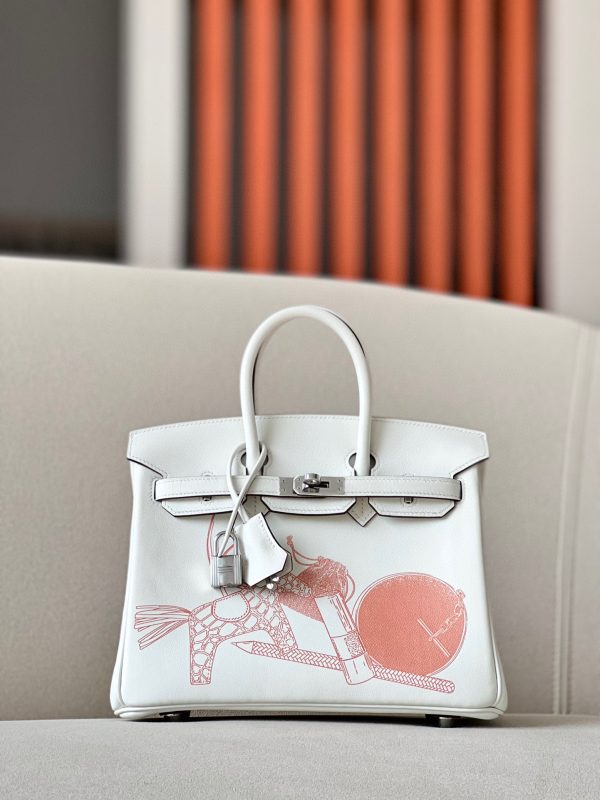 Birkin 25 Swift Nata(I2) Palladium Hardware