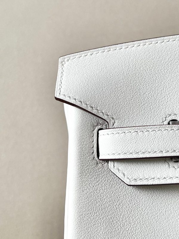 Birkin 25 Swift Nata(I2) Palladium Hardware - Image 3