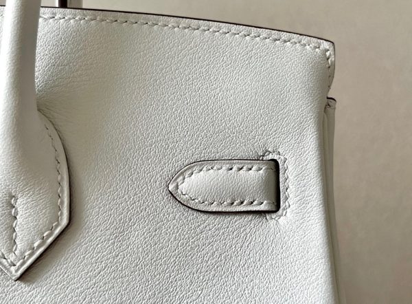 Birkin 25 Swift Nata(I2) Palladium Hardware - Image 4