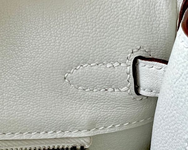 Birkin 25 Swift Nata(I2) Palladium Hardware - Image 5
