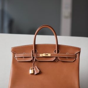 Birkin 40 Barenia Gold(37) Gold Hardware
