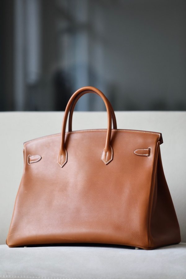 Birkin 40 Barenia Gold(37) Gold Hardware - Image 9