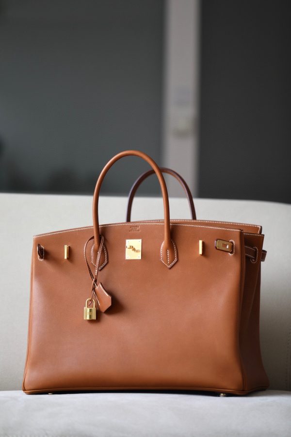 Birkin 40 Barenia Gold(37) Gold Hardware - Image 10