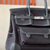 Birkin Cargo 40 Canvas and Swift Noir(89) Palladium Hardware - Image 2