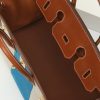 Birkin HSS 35 Barenia and Canvas Gold(37) Gold Hardware - Image 7