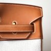 Birkin HSS 35 Barenia and Canvas in Gold(37) Gold hardware - Image 3
