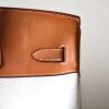 Birkin HSS 35 Barenia and Canvas in Gold(37) Gold hardware - Image 5