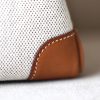 Birkin HSS 35 Barenia and Canvas in Gold(37) Gold hardware - Image 6