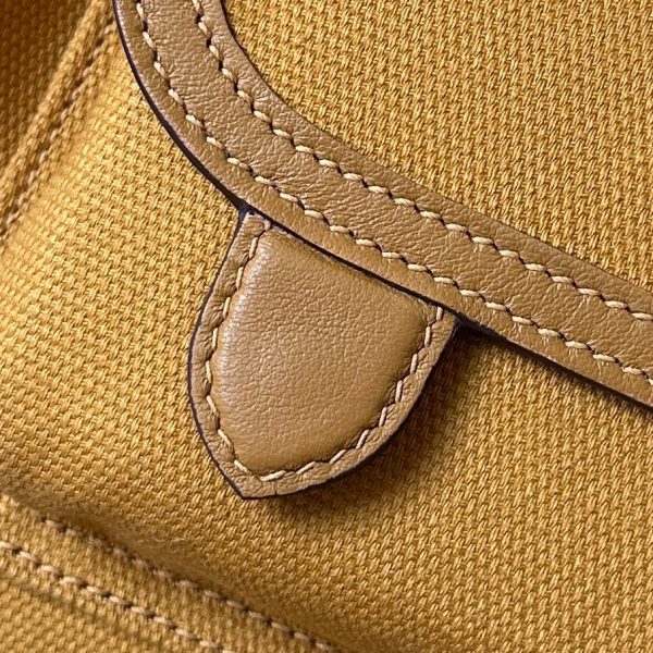 Birkin Cargo 35 Canvas and Swift Sesame(2S) Palladium Hardware - Image 2