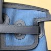 Birkin Cargo 35 Canvas and Swift Blue Ocean(Z7) and Blue Marine(78) Palladium Hardware - Image 4