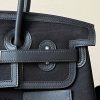 Birkin Cargo 35 Canvas and Swift Noir(89) Palladium Hardware - Image 3