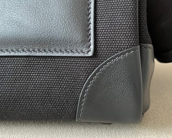 Birkin Cargo 35 Canvas and Swift Noir(89) Palladium Hardware - Image 7