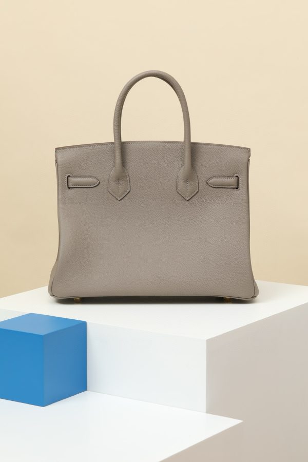 Birkin 30 Togo Gris Asphalte(M8) Gold Hardware - Image 3