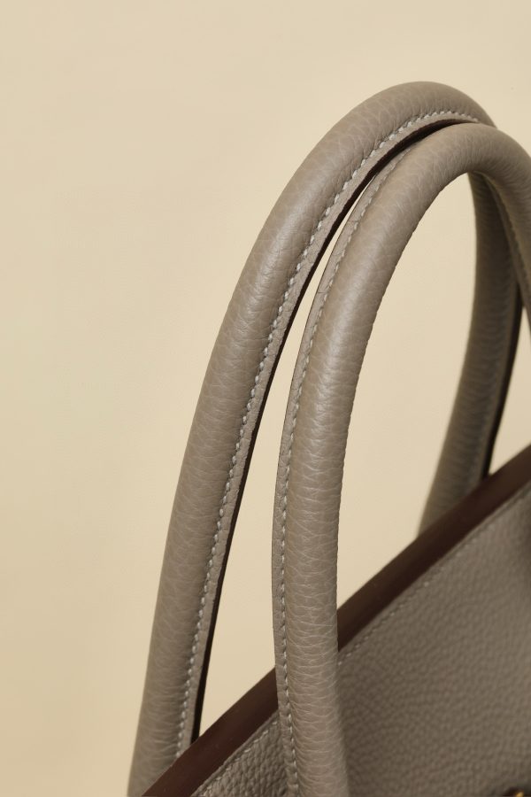 Birkin 30 Togo Gris Asphalte(M8) Gold Hardware - Image 4