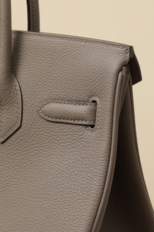 Birkin 30 Togo Gris Asphalte(M8) Gold Hardware - Image 5