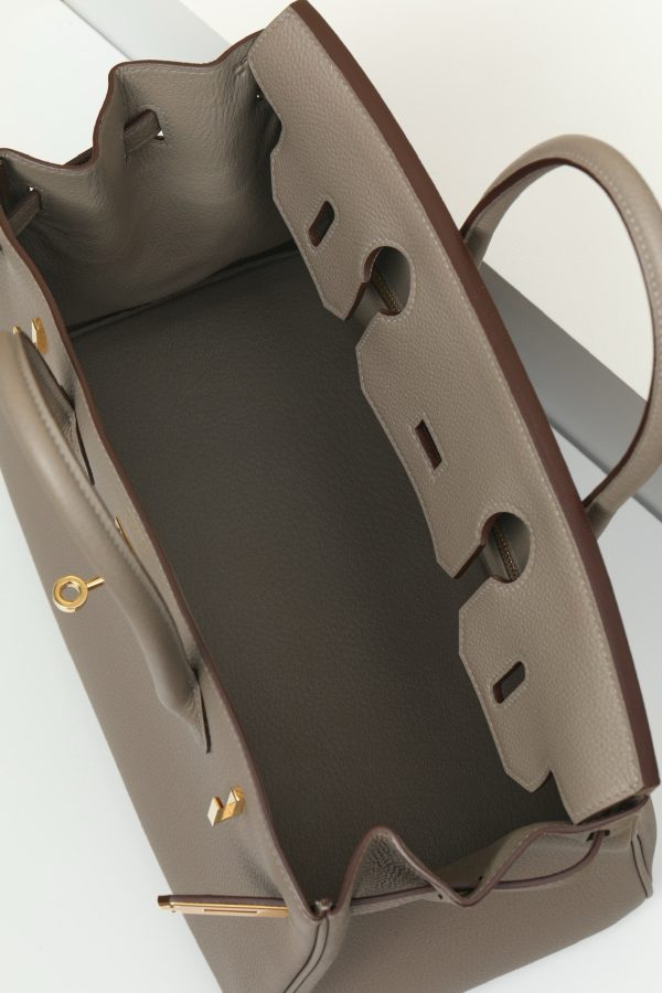 Birkin 30 Togo Gris Asphalte(M8) Gold Hardware - Image 7