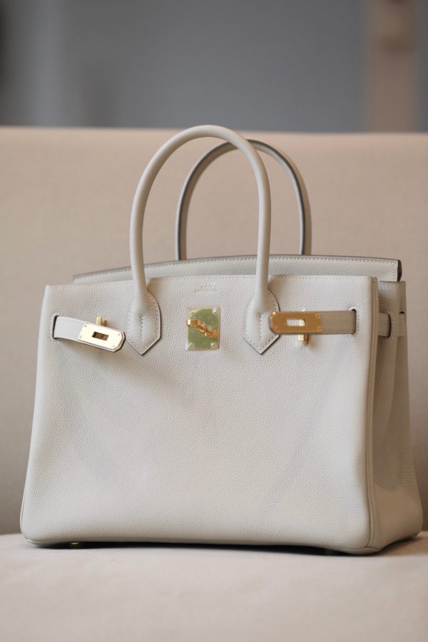 Birkin 30 Togo Craie(10) Gold Hardware - Image 3
