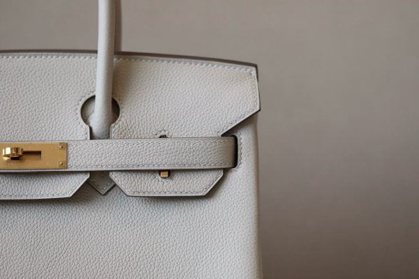 Birkin 30 Togo Craie(10) Gold Hardware - Image 9