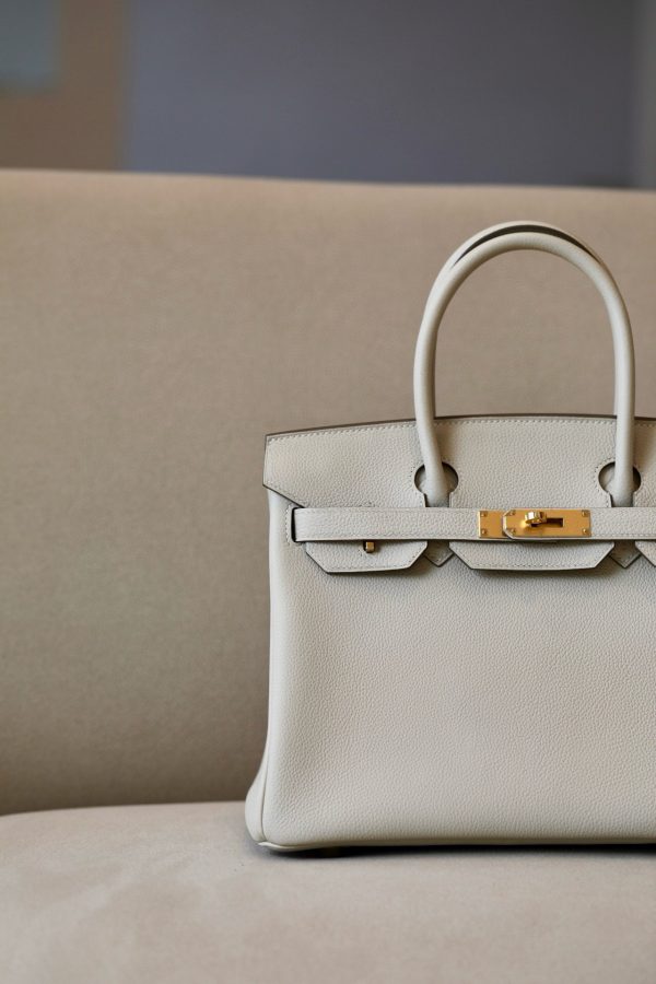 Birkin 30 Togo Craie(10) Gold Hardware - Image 10