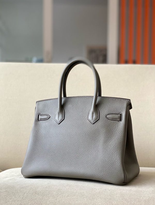 Birkin 30 Togo Etain(8F) Rose Gold Hardware - Image 2