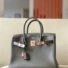 Birkin 30 Togo Etain(8F) Rose Gold Hardware - Image 3