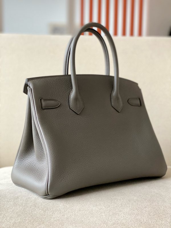 Birkin 30 Togo Etain(8F) Rose Gold Hardware - Image 6