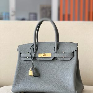 Birkin 30 Togo Gris Meyer(0L) Gold Hardware