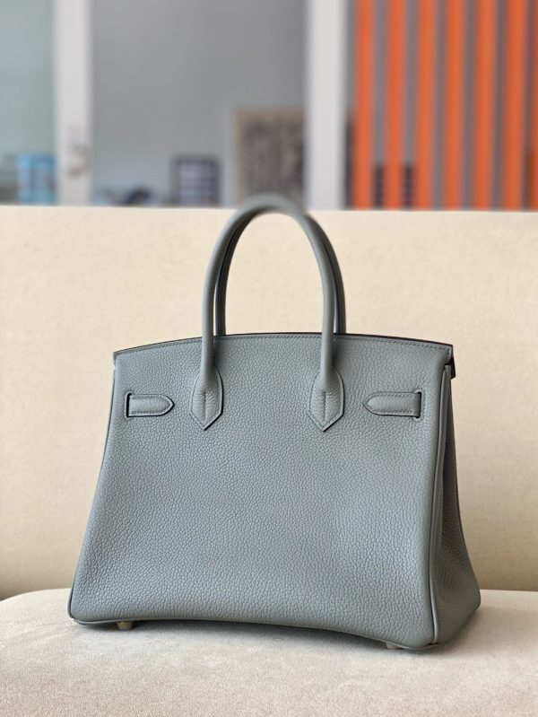 Birkin 30 Togo Gris Meyer(0L) Gold Hardware - Image 2