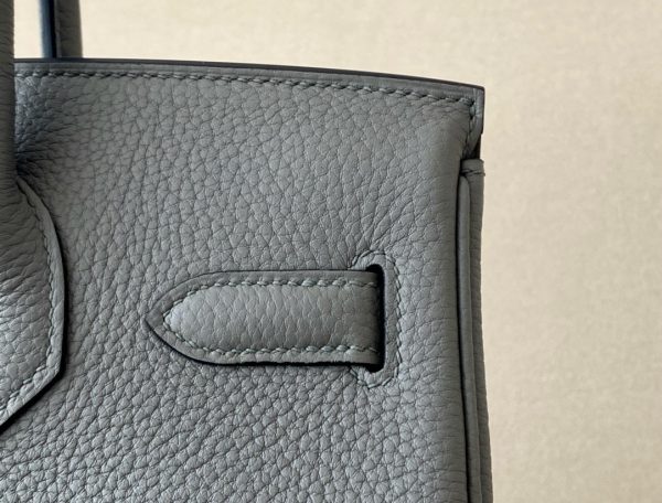Birkin 30 Togo Gris Meyer(0L) Gold Hardware - Image 8