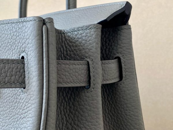 Birkin 30 Togo Gris Meyer(0L) Gold Hardware - Image 9