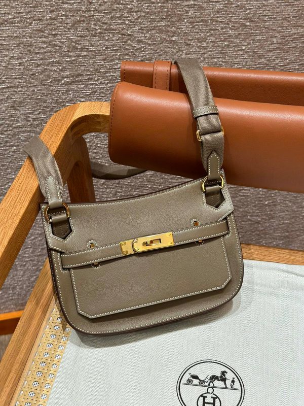 Jypsiere Mini Evercolor Etoupe(18) Gold Hardware