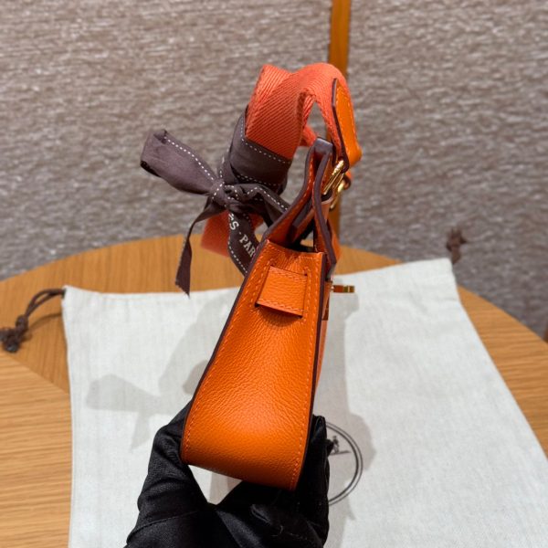 Jypsiere Mini Evercolor Orange(93) Palladium Hardware - Image 3