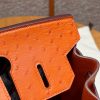 Birkin 30 Ostrich Orange (93) Gold Hardware - Image 10