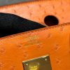 Birkin 30 Ostrich Orange (93) Gold Hardware - Image 5
