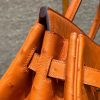 Birkin 30 Ostrich Orange (93) Gold Hardware - Image 15
