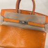 Birkin 25 Lizard Orange (93) Palladium Hardware - Image 9
