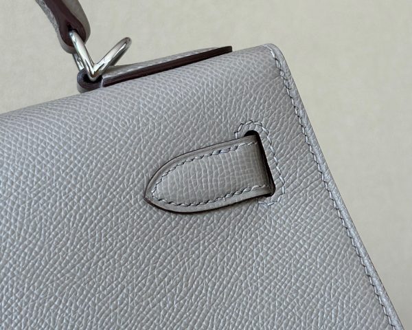 Kelly 28 Epsom Gris Asphalte (M8) Palladium Hardware - Image 3