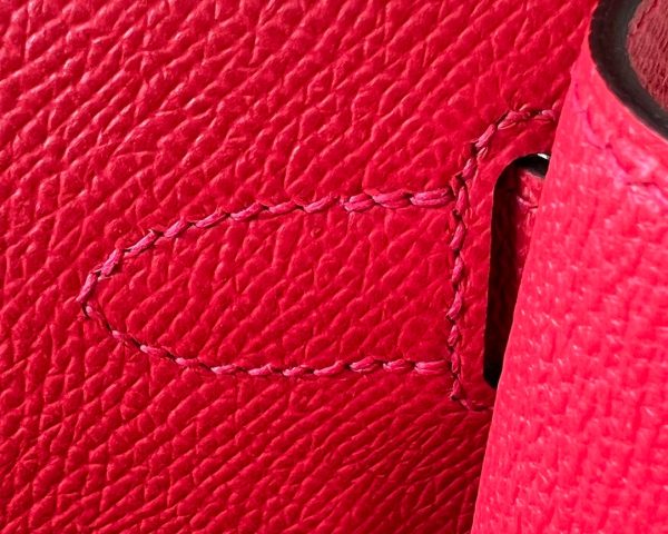 Kelly 28 Epsom Rouge de Coeur(S3) Gold Hardware - Image 9