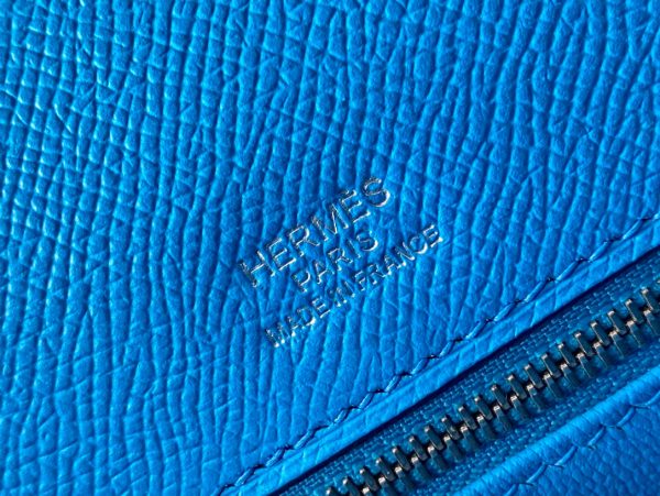Kelly HSS 28 Epsom Rouge de Coeur(S3) and Rose Extreme(I6) and Blue Zanzibar(B3) Palladium Hardware - Image 6